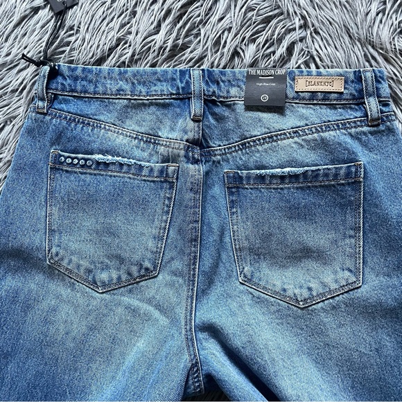 BLANK NYC madison crop high-rise denim - Picture 7 of 9